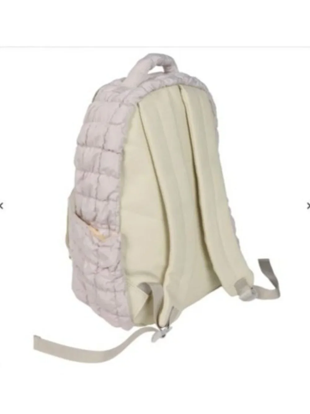 Jessica Simpson Solid Quilted Backpack